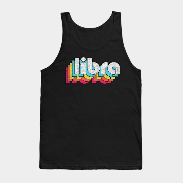 Libra / Zodiac Birthdate Sign Design Tank Top by DankFutura